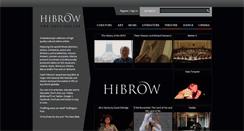 Desktop Screenshot of hibrow.tv